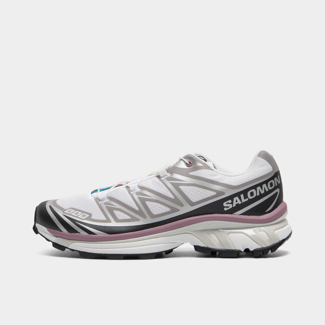 Salomon XT-6 White / Black / Dusky Orchid
