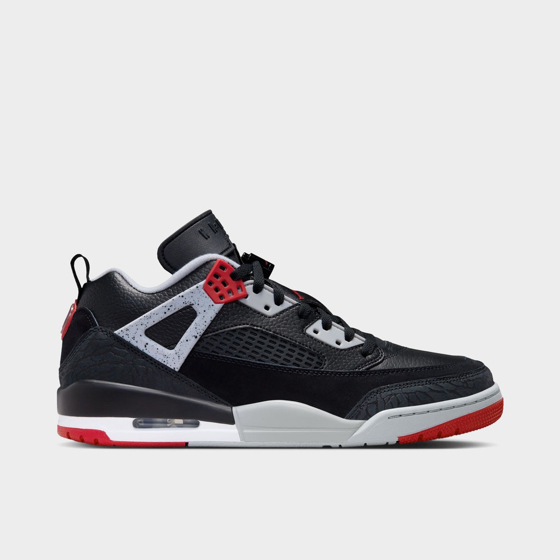 Jordan Spizike Low Black / Gym Red