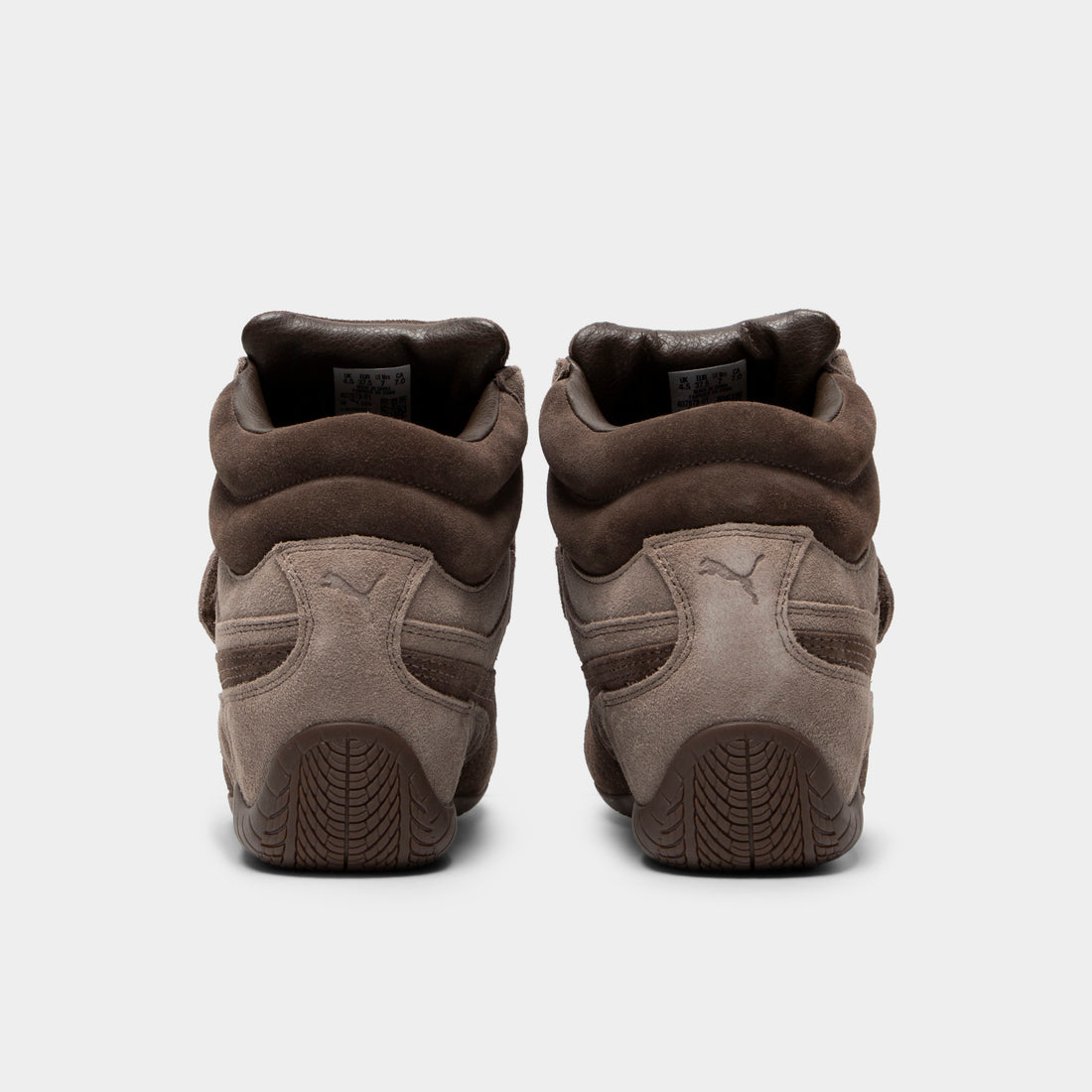 PUMA Women's Speedcat Wedge Totally Taupe / Chocolate