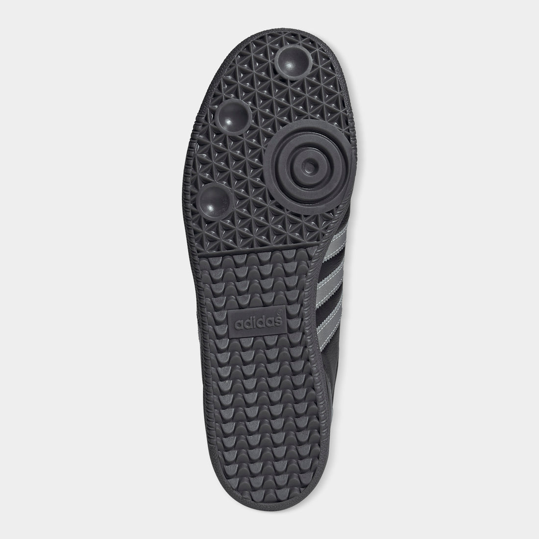 adidas Samba JP Core Black / Silver Metallic - Utility Black