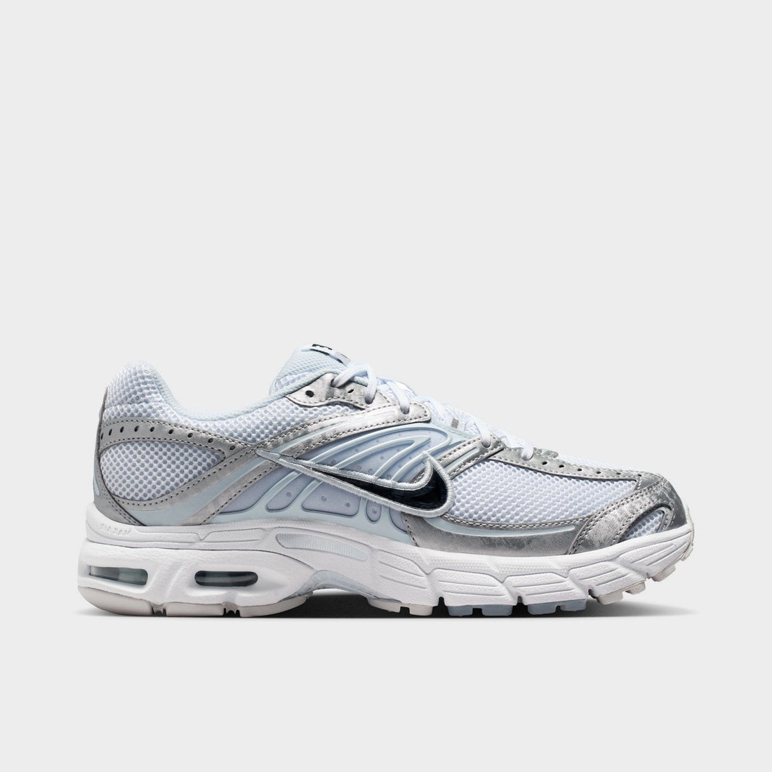 Nike Women's Air Max Moto 2K White / Metallic Silver - Blue TintNike Women's Air Max Moto 2K White / Metallic Silver - Blue Tint